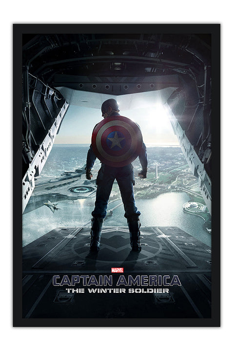 Poster Capitão América - Hérois - Marvel - Filmes