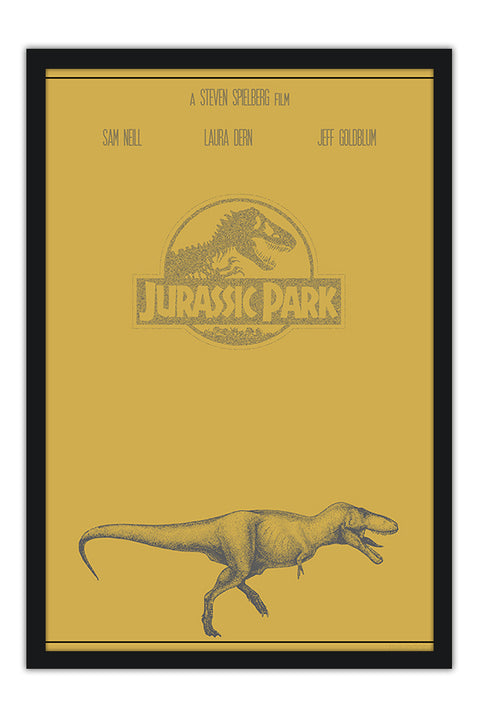 Poster Jurassic Park - Vintage - Retrô - Filmes