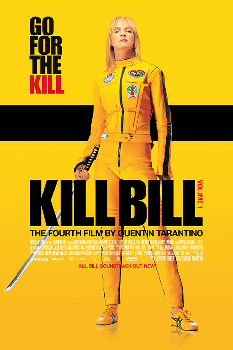 Poster Kill Bill Volume 1 - Tarantino - Filmes