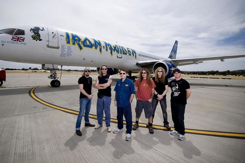 Poster Iron Maiden - Ed Force One - Bandas de Rock