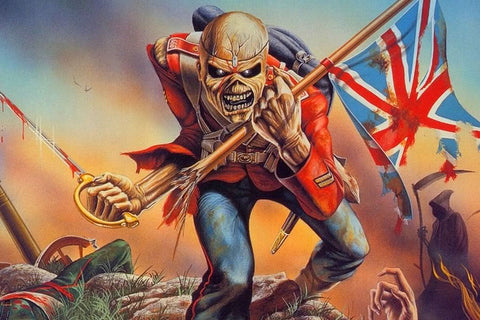 Poster Iron Maiden - The Trooper - Bandas de Rock