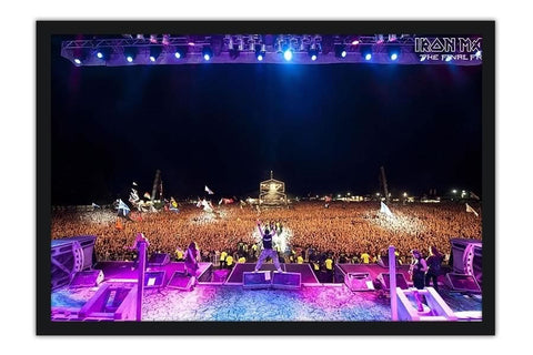Poster Iron Maiden - Ao Vivo - Bandas de Rock