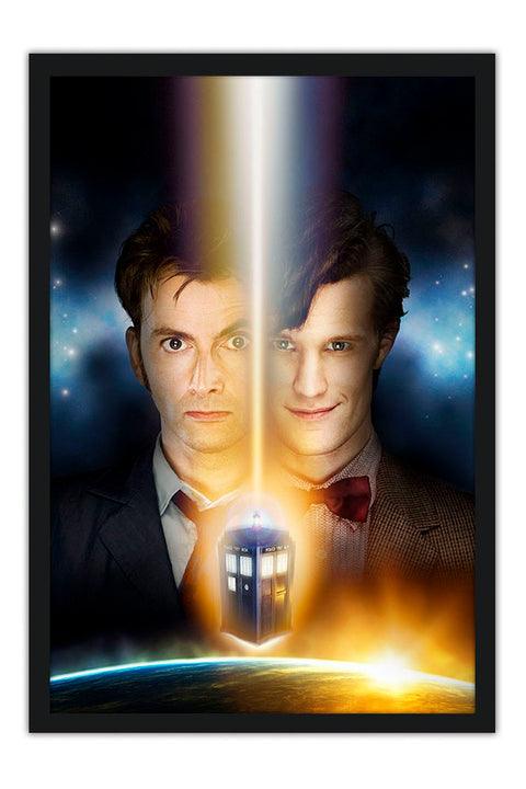 Poster Doctor Who David Tennat Matt Smith 5ª Temporada - Séries