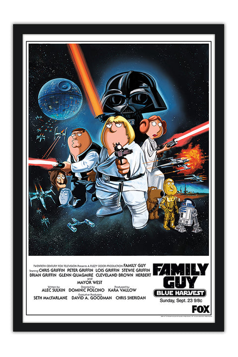 Poster Family Guy Parodia Star Wars