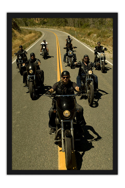 Poster Sons of Anarchy 1ª Temporada - Séries