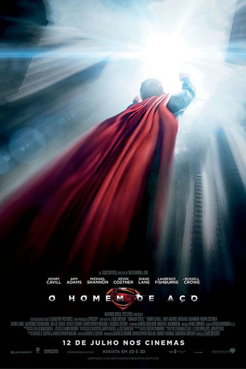 Poster O Homem de Aço - Superman - Filmes
