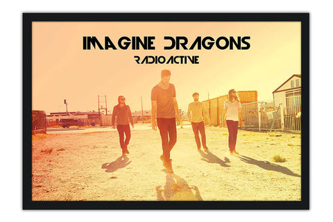 Poster Imagine Dragons - Radioactive - Bandas de Rock