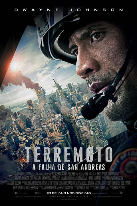 Poster Terremoto - A Falha de San Andreas - Filmes