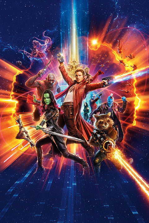 Poster Guardiões da Galáxia Vol. 2 - Guardians of the Galaxy - Filmes