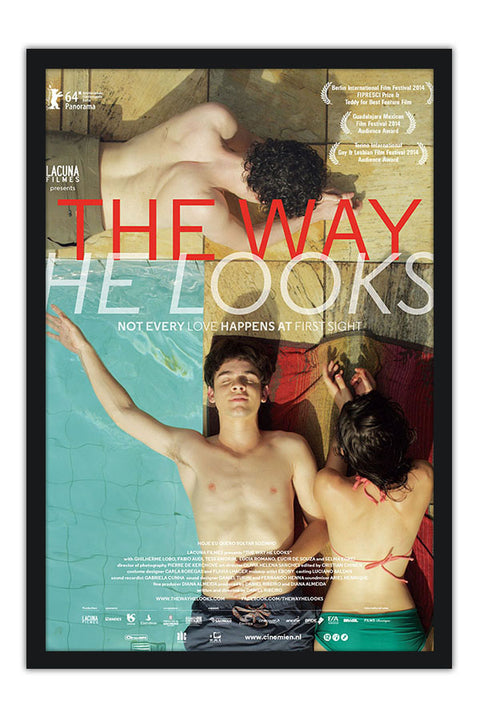 Poster Hoje eu Quero Voltar Sozinho - The Way He Looks - Filmes