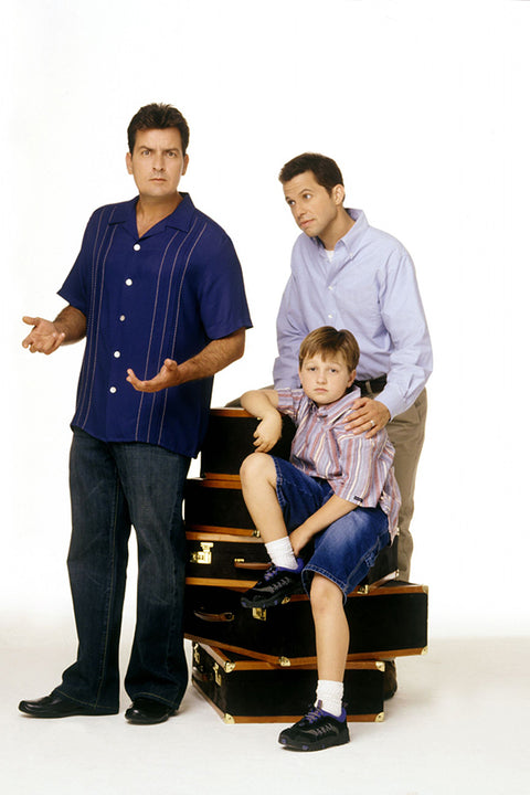 Poster Two and a Half Men 1ª Temporada - Séries