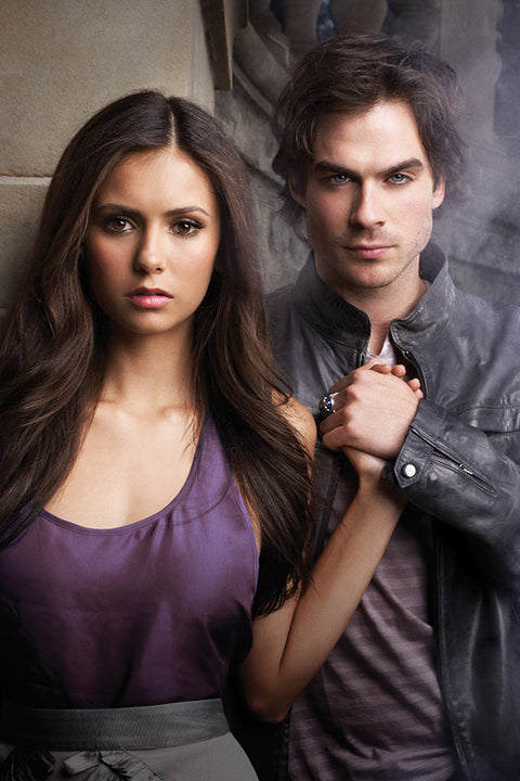 Poster Vampire Diaries 1ª Temporada - Séries