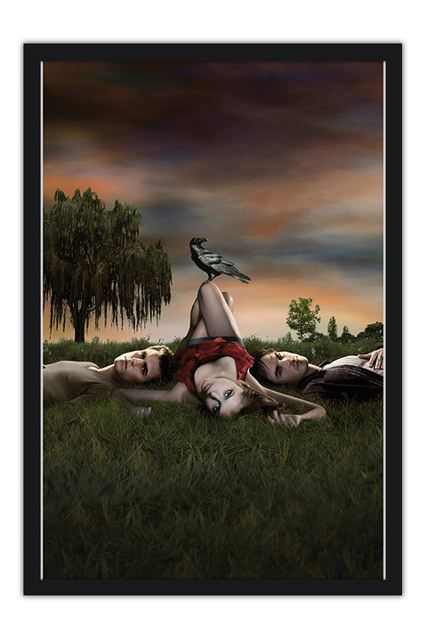 Poster Vampire Diaries 1ª Temporada - Séries