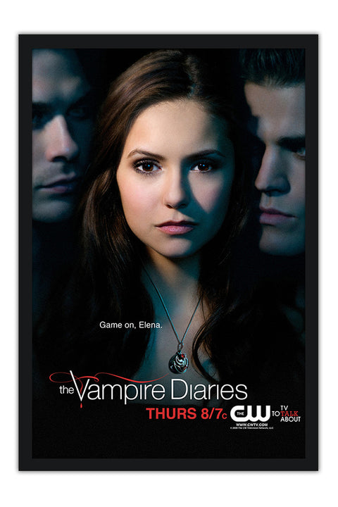 Poster Vampire Diaries 1ª Temporada - Séries
