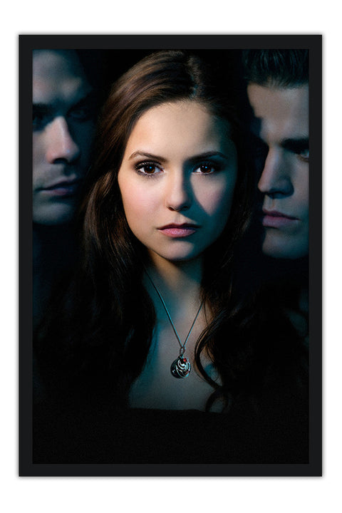Poster Vampire Diaries 1ª Temporada - Séries