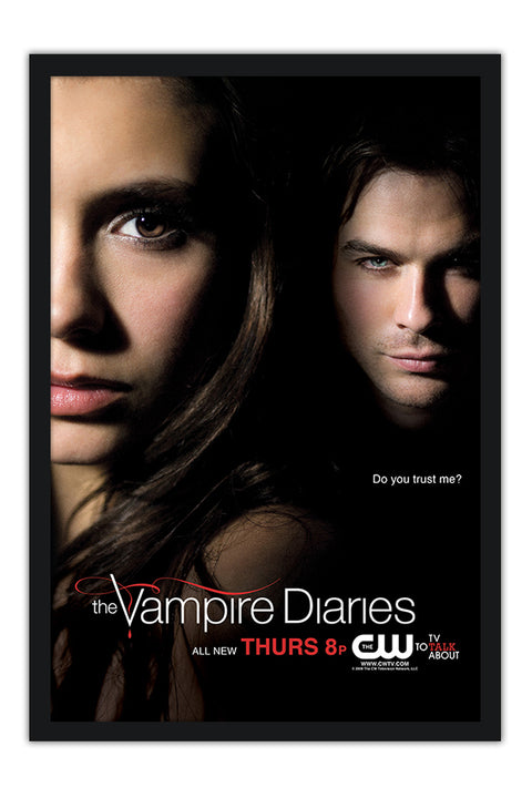 Poster Vampire Diaries 1ª Temporada - Séries
