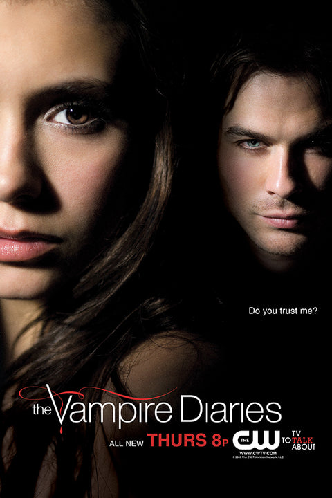Poster Vampire Diaries 1ª Temporada - Séries