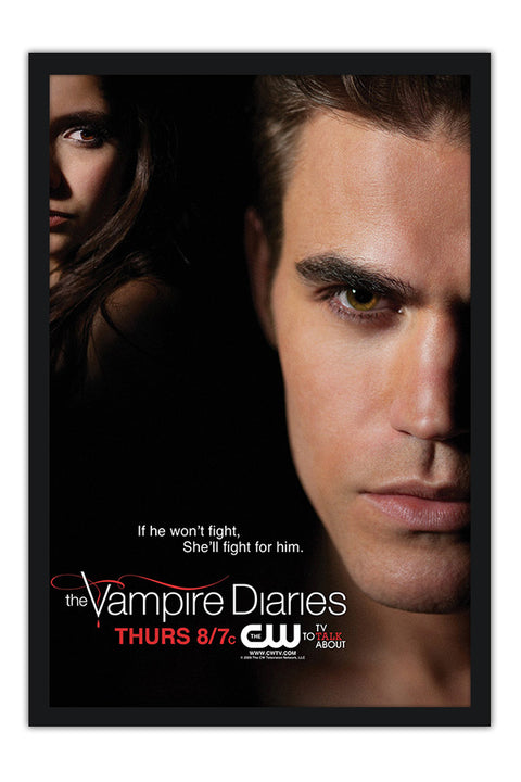 Poster Vampire Diaries 1ª Temporada - Séries