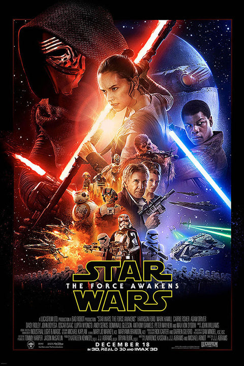 Poster Star Wars: O Despertar da Força - The Force Awakens - Filmes