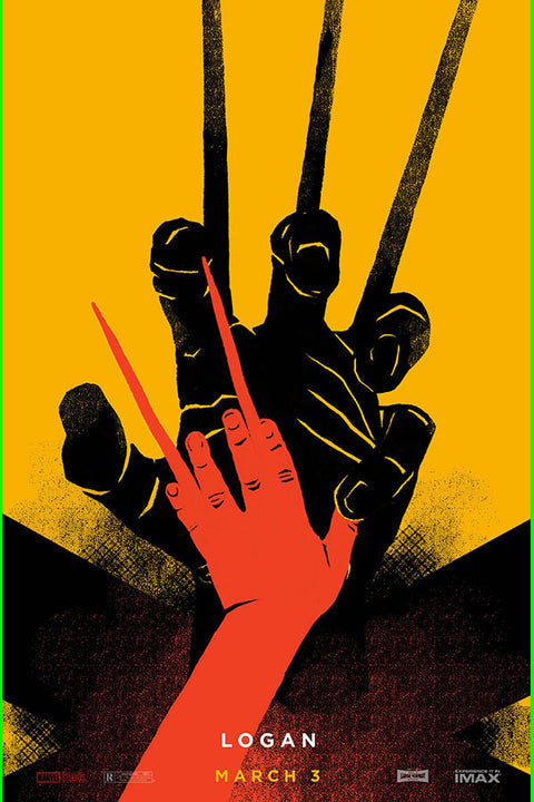 Poster Logan Wolverine X-Men - Filmes