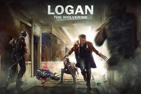 Poster Logan Wolverine X-Men - Filmes