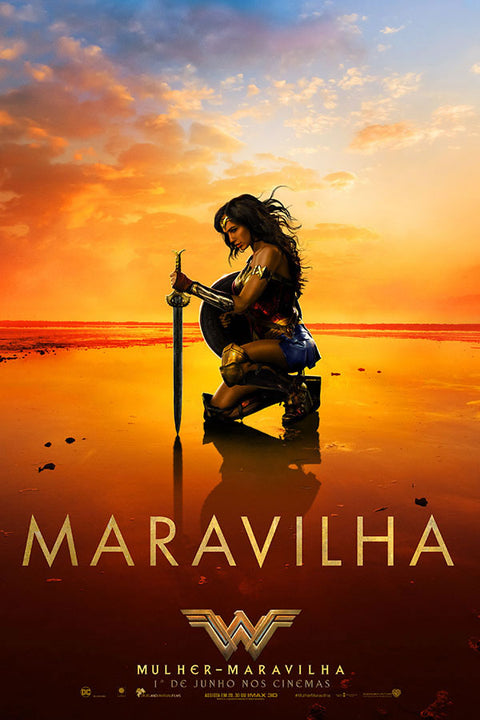 Poster Mulher Maravilha - Wonder Woman - Filmes
