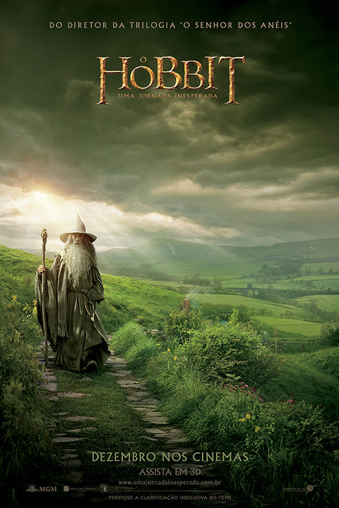 Poster O Hobbit: A Desolação de Smaug - Gandalf - Filmes