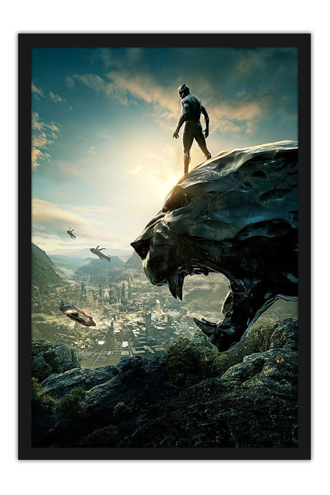 Poster Black Panther Pantera Negra - Filmes