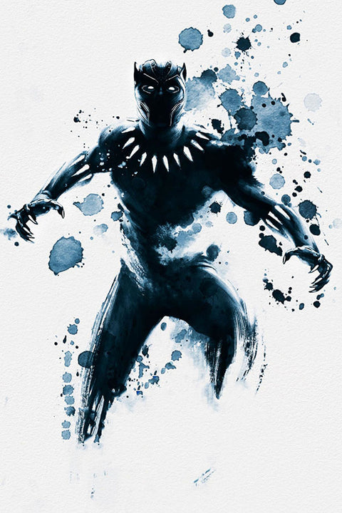 Poster Black Panther Pantera Negra - Filmes
