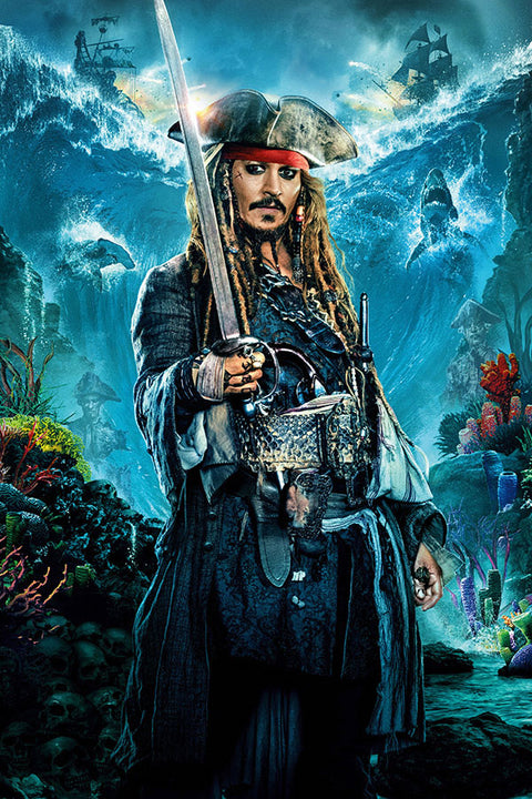 Poster Piratas do Caribe - A Vingança de Salazar - Filmes
