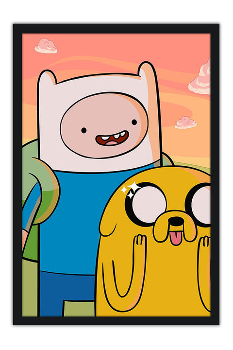 Poster Hora da Aventura - Adventure Time - Série - Desenho