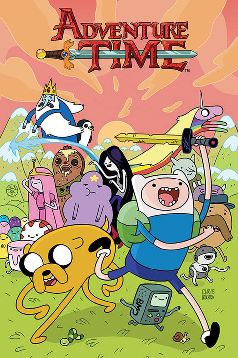 Poster Hora da Aventura - Adventure Time - Série - Desenho