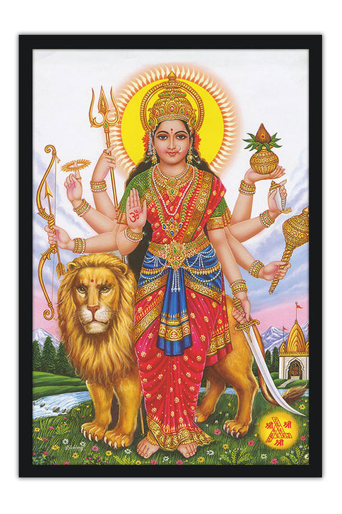 Poster Navratri - Hinduísmo - Religioso