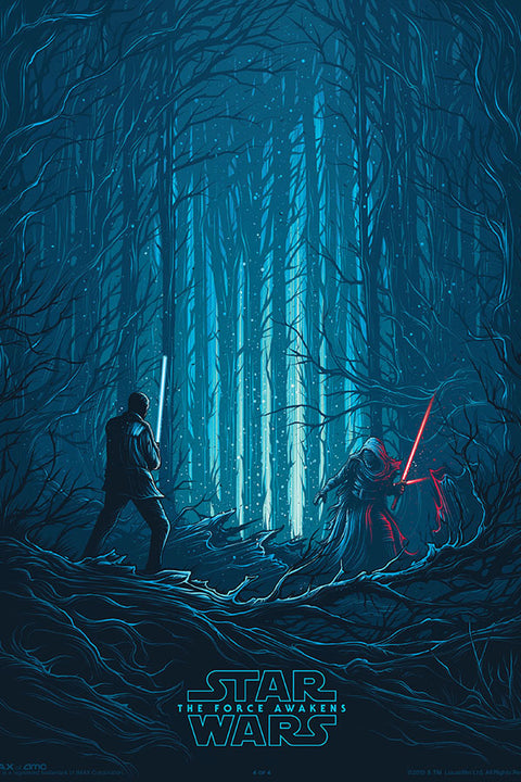 Poster Star Wars: O Despertar da Força Conjunto IMAX 4 de 4 - The Force Awakens - Filmes