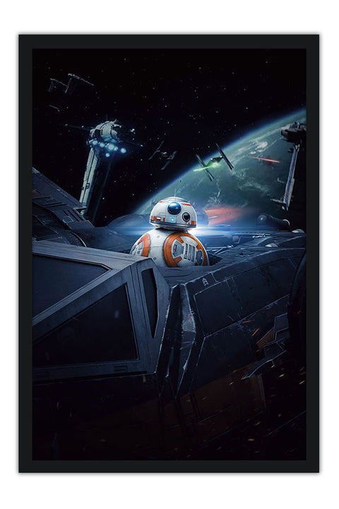 Poster Star Wars: Os Últimos Jedi - The Last Jedi - Bb-8 - Filmes
