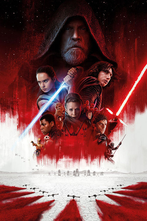 Poster Star Wars: Os Últimos Jedi - The Last Jedi - Filmes
