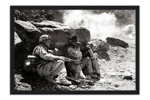 Poster Imagem Antiga de Guerra