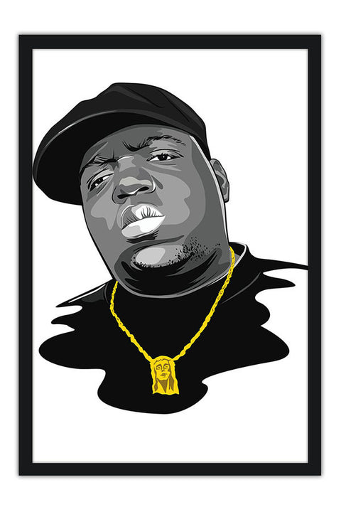 Poster Notorious Big - Biggie - Rap/ Hip - Hop