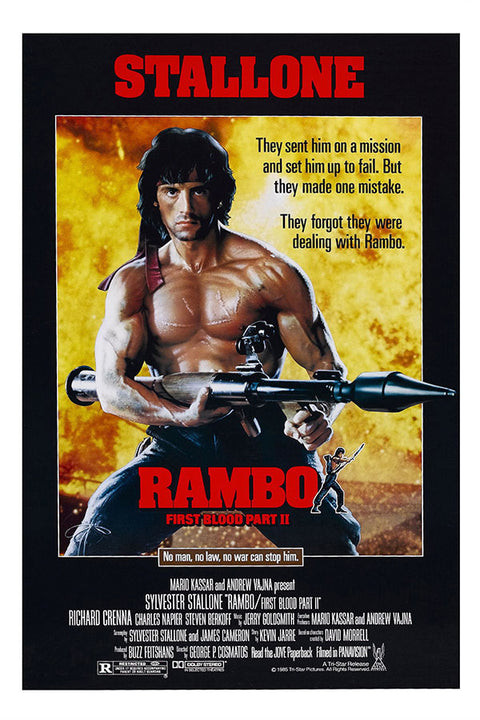 Poster Rambo - Filmes