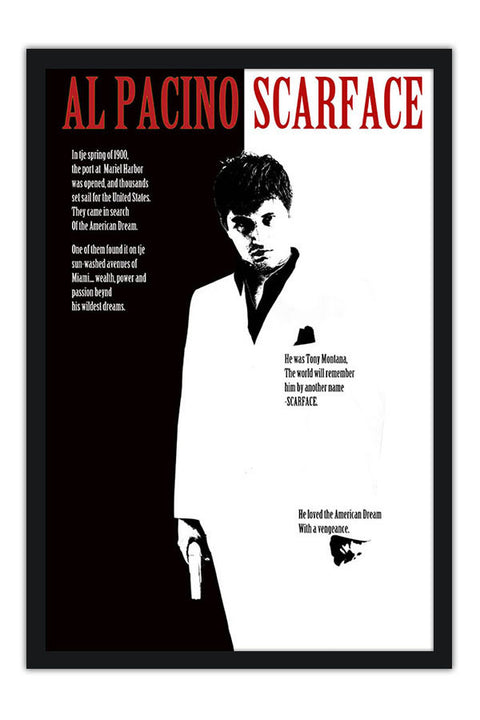 Poster Classico Scarface Al Pacino - Filmes