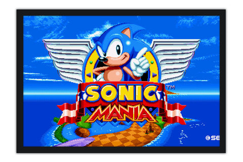 Poster Sonic Mania - Games