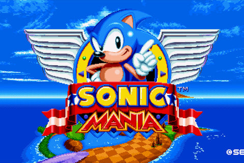 Poster Sonic Mania - Games