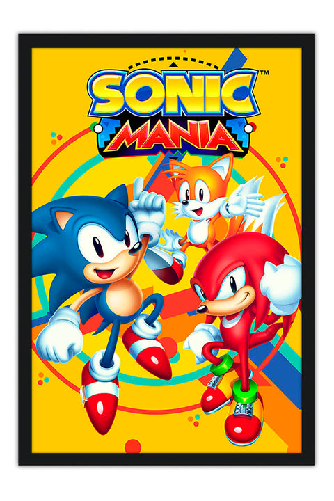 Poster Sonic Mania - Games
