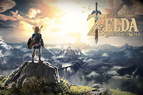 Poster The Legend of Zelda: Breath of the Wild - Games