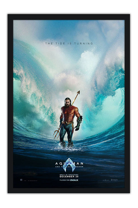 Poster Aquaman 2: O Reino Perdido - Jason Momoa - DC Comics - Filme