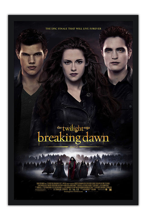 Poster Crepúsculo - Amanhecer - Robert Pattinson - Kristen Stewart - Filmes