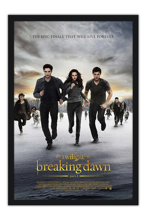 Poster Crepúsculo - Amanhecer - Robert Pattinson - Kristen Stewart - Filmes