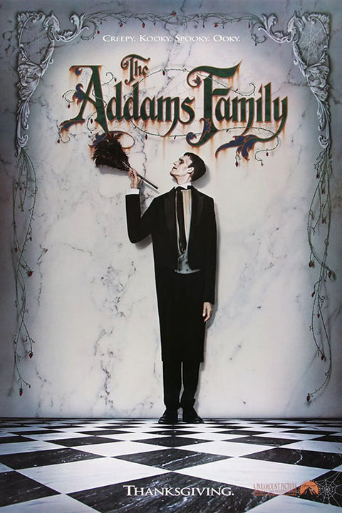 Poster A Familia Addams - The Addams Family - Classico - Filmes