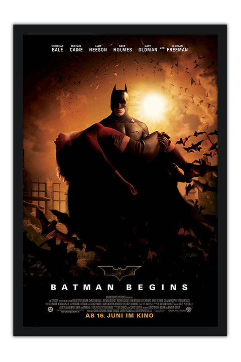 Poster Batman Begins - Christian Bale - Filmes