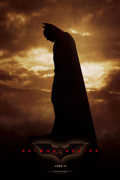 Poster Batman Begins - Christian Bale - Filmes